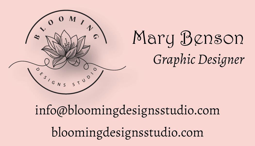 Studio Business Card Sample