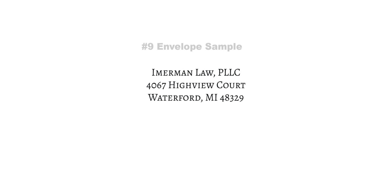 Imerman #9 Env V1