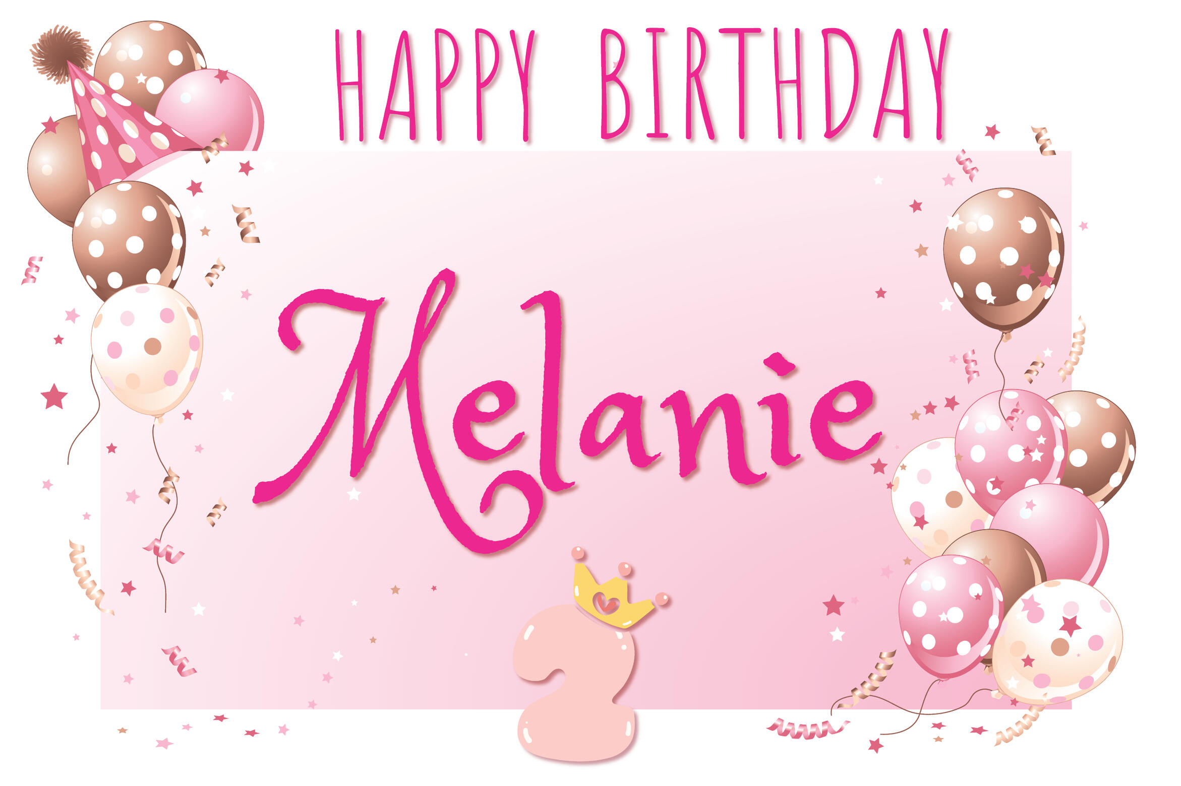 Pink Generic B-Day poster V2 Pink Generic B-Day poster V2