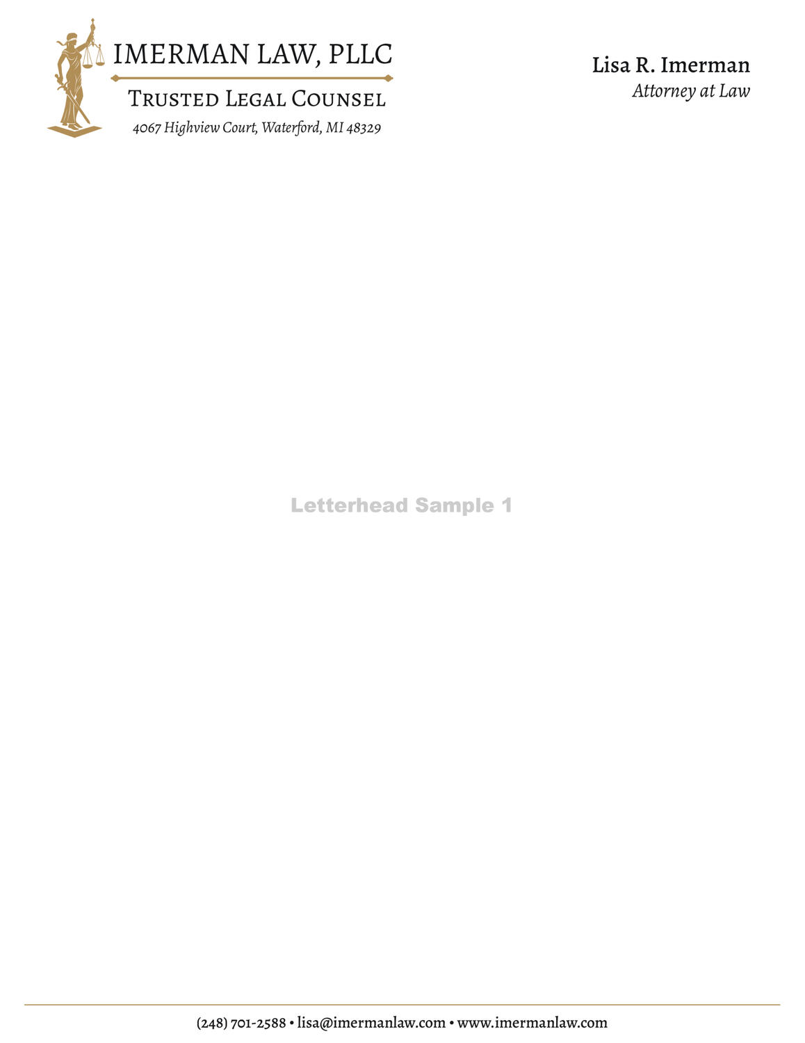 Imerman Law Letterhead V1 Imerman Law Letterhead V1