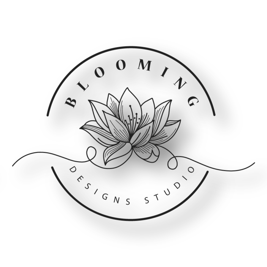 Blooming Designs Logo Banner