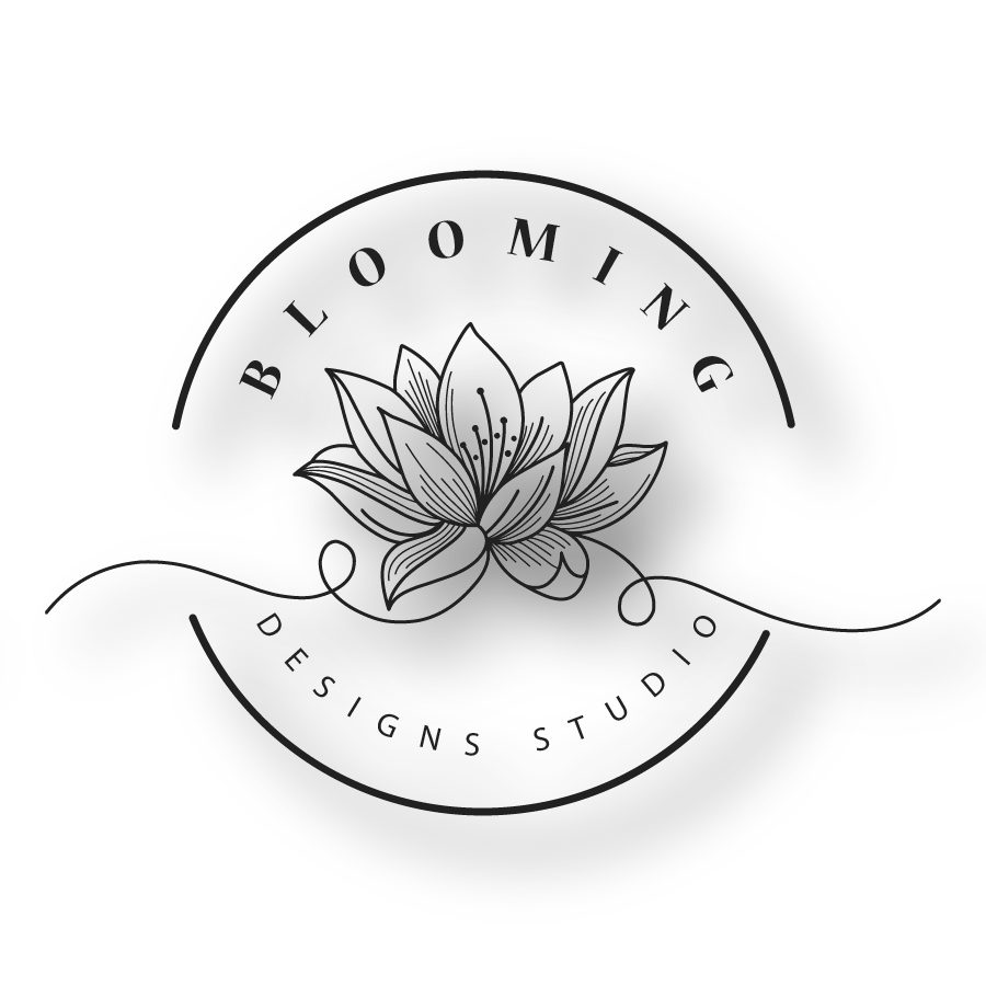 Blooming Designs Logo Banner